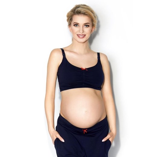 Biustonosz top ciążowy Easy bra Mitex szary ze sklepu piubiu_pl w kategorii Bielizna ciążowa - zdjęcie 118481103