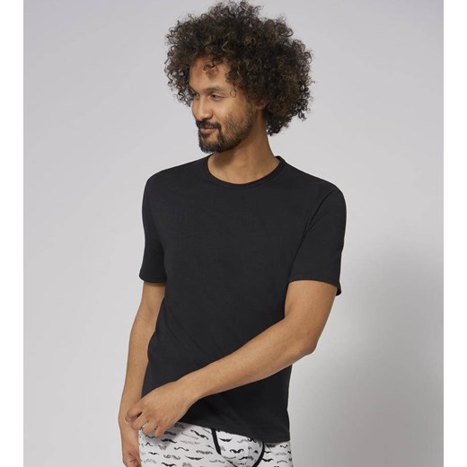 T-shirt męski Sloggi z krótkimi rękawami casual z elastanu 