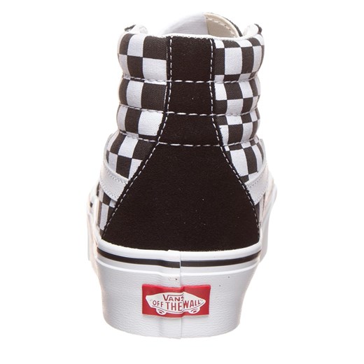 Trampki dziecięce Vans skórzane sznurowane 