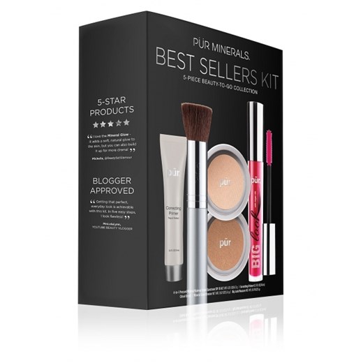 Start Now 5-Piece Beauty-To-Go Collection - Zestaw Produktów Do Makijażu Light Pür PÜR Cosmetics