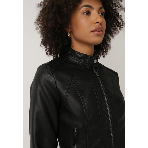 Czarna Ramoneska Prancer L Born2be Odzież