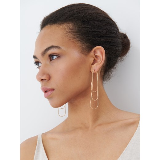 Mohito - Kolczyki łańcuszki - Złoty Mohito ONE SIZE Mohito