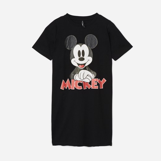House - Sukienka t-shirtowa Mickey Mouse - Czarny House S House