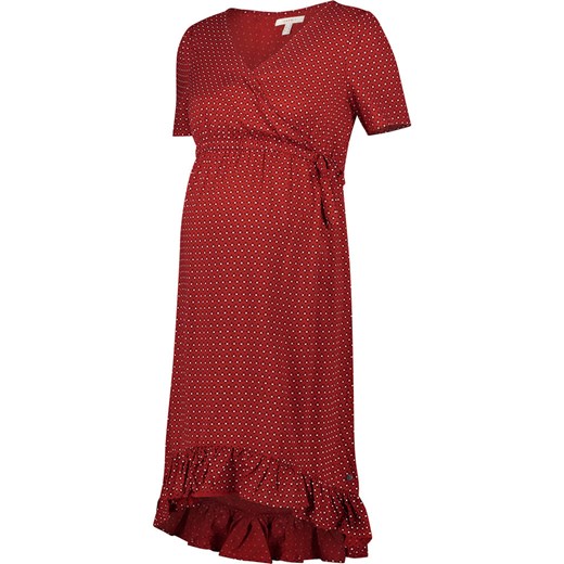 Sukienka ciążowa Esprit czerwona 