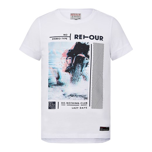 T-shirt chłopięce Retour z krótkim rękawem