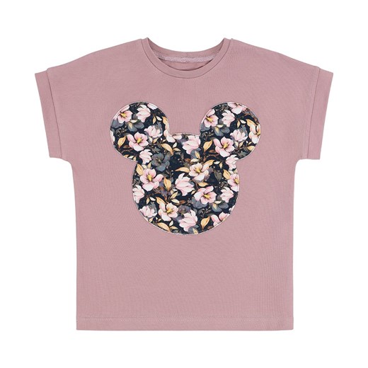T-shirt  Mouse wrzosowy Kwiat Jabłoni Mammamia 98 okazyjna cena TuSzyte