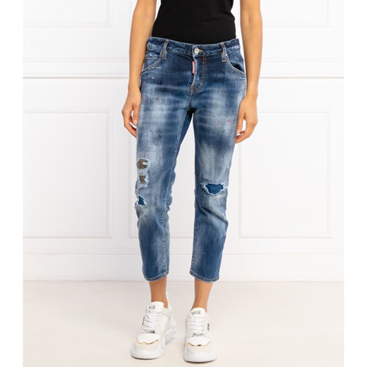 Dsquared2 Spodnie Cool Girl Cropped | Cropped Fit | denim Dsquared2 34 Gomez Fashion Store