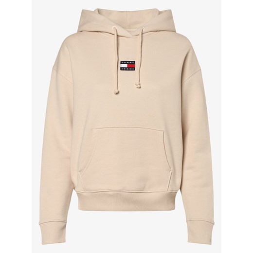 Bluza damska beżowa Tommy Jeans krótka 