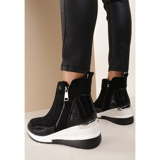 Czarne Sneakersy Yserith Renee 38 renee.pl promocja