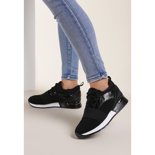 Czarne Sneakersy Strag Renee 39 wyprzedaż renee.pl