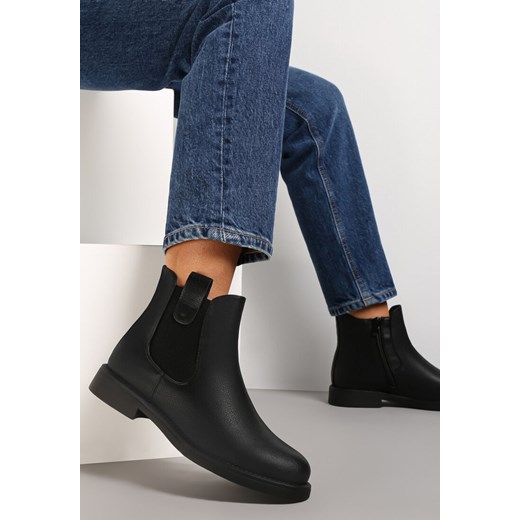 Czarne Botki Mortus Renee 39 renee.pl