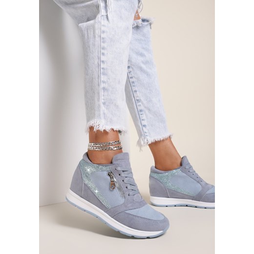 Niebieskie Sneakersy I Surrender Renee 37 renee.pl