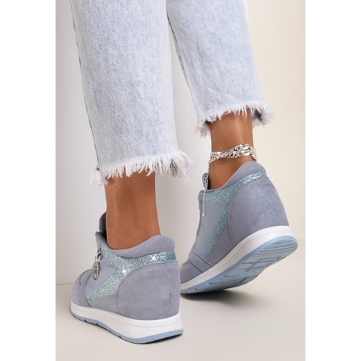 Niebieskie Sneakersy I Surrender Renee 40 renee.pl