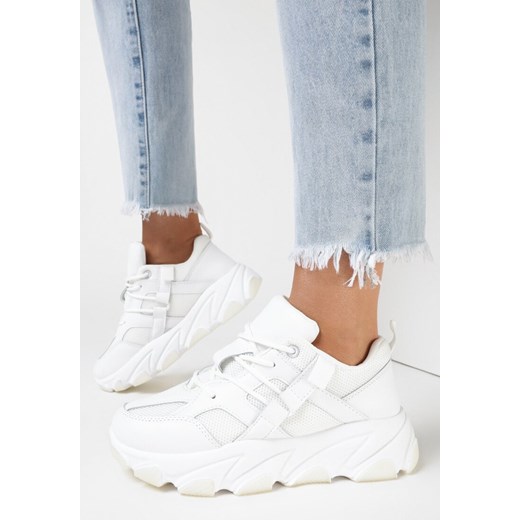 Białe Sneakersy Taphertise 37 born2be.pl