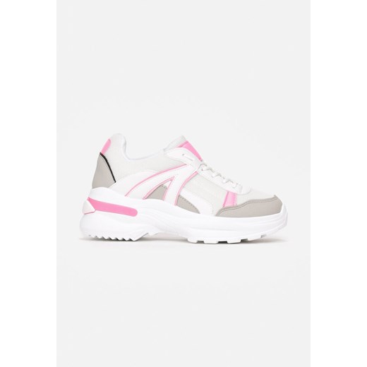 Biało-Różowe Sneakersy Molmellia 37 okazyjna cena born2be.pl