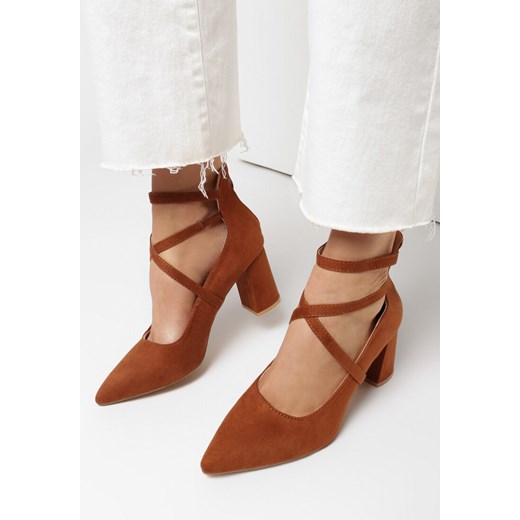 Camelowe Czółenka Echodanea 40 born2be.pl okazyjna cena