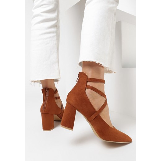 Camelowe Czółenka Echodanea 40 born2be.pl okazyjna cena