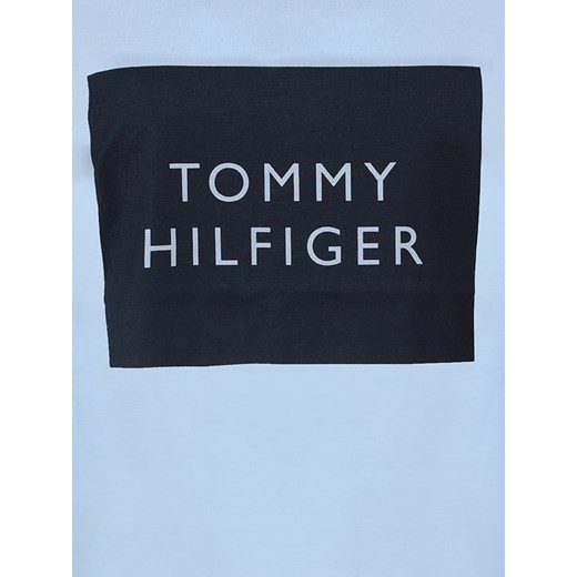T-shirt w kolorze błękitnym Tommy Hilfiger M wyprzedaż Limango Polska