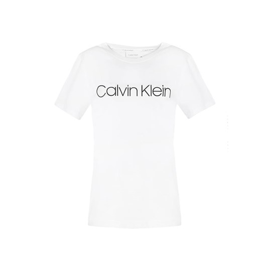 T-shirt w kolorze białym Calvin Klein M promocyjna cena Limango Polska
