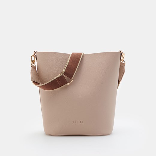 Mohito - Torebka tote bag z odpinanym paskiem - Kremowy Mohito ONE SIZE okazyjna cena Mohito