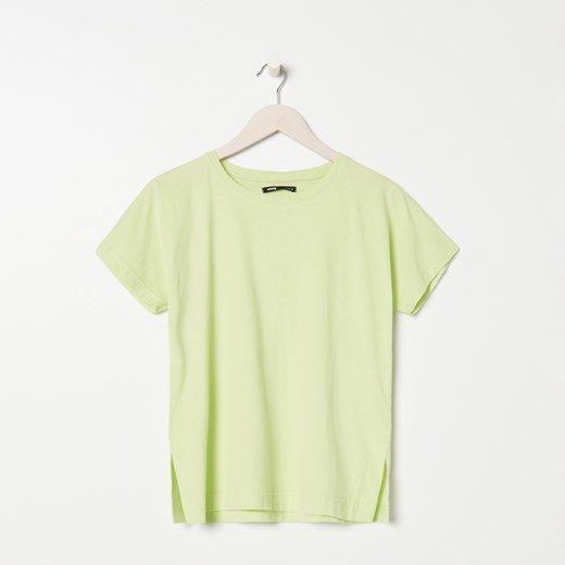 Sinsay - Koszulka loose fit - Zielony Sinsay M wyprzedaż Sinsay