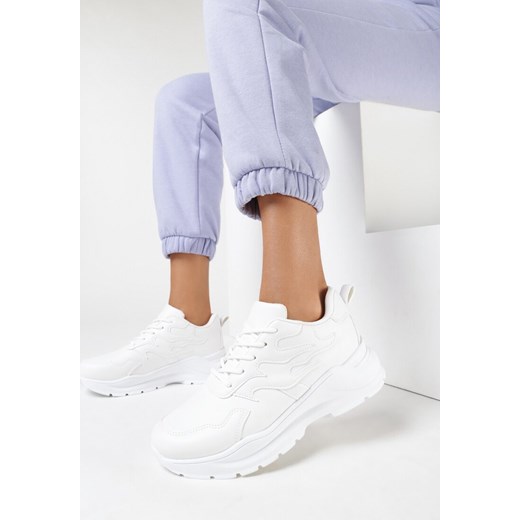 Białe Sneakersy Arlyse 41 promocja born2be.pl