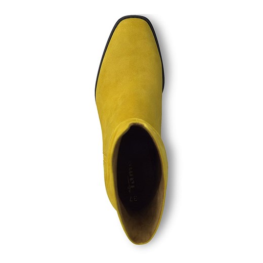 Kozaki damskie Tamaris na zamek welurowe eleganckie 