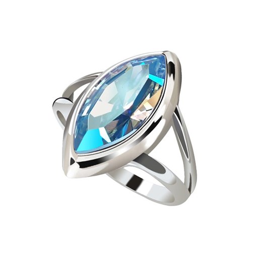 Srebrny rodowany pierścionek z kryształem Swarovski PK 2081 Polcarat Design 16 / 17,67 mm Polcarat Design