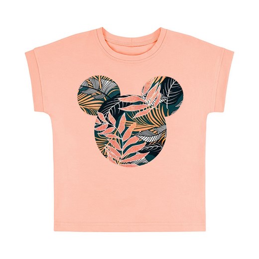T-shirt koralowy Mouse Jungle Mammamia 134 promocyjna cena TuSzyte