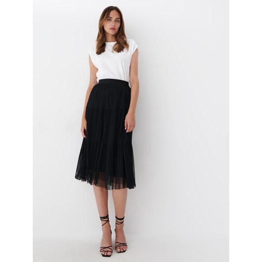 Spódnica Mohito czarna midi 