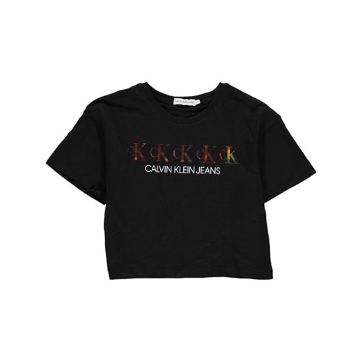 Koszulka w kolorze czarnym Calvin Klein 176 wyprzedaż Limango Polska