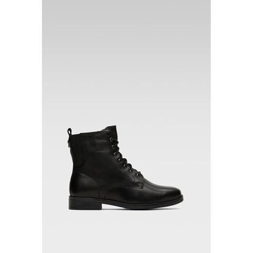 Botki Lasocki sznurowane casual płaskie 