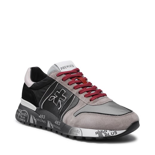 Sneakersy PREMIATA - Lander 5362 Black/Grey/Bordeaux/Ivory Premiata 45 eobuwie.pl