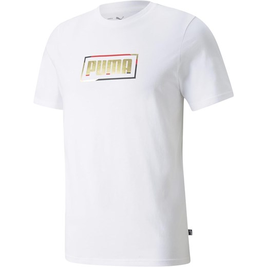 Koszulka męska Puma Core Graphic biała 58927202 Puma M Sportroom.pl