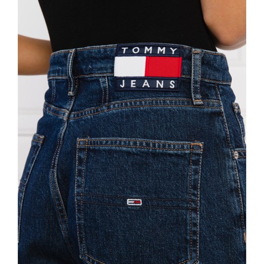 Jeansy damskie granatowe Tommy Jeans 