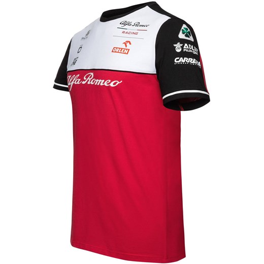 T-shirt męski Alfa Romeo Racing Orlen młodzieżowy 