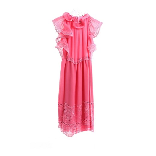 Sukienka dziewczęca Alberta Ferretti różowa 
