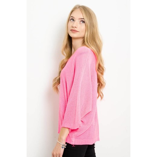 Sweter damski Olika z okrągłym dekoltem casual 