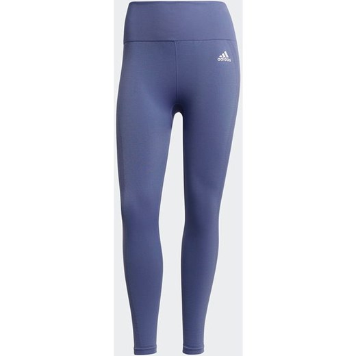  Cielsko Spodnie damskie Adidas sportowe niebieski spodnie z wysokim stanem damskie LLHUH