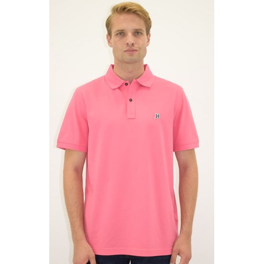 koszulka polo męska tommy hilfiger & lewis hamilton mw0mw09401 różowa ze sklepu Royal Shop w kategorii T-shirty męskie - zdjęcie 119325532