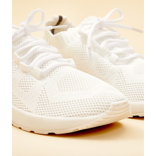 ETAM buty sportowe damskie białe płaskie wiosenne 