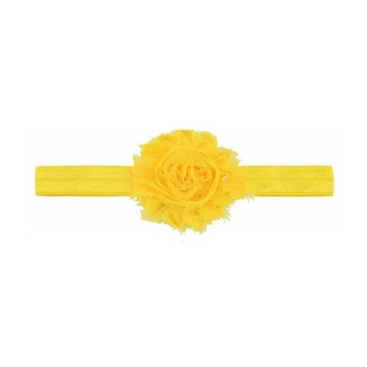 1 kIDS opaska na głowę kwiat żółta ze sklepu Świat Bielizny w kategorii Opaski dziecięce - zdjęcie 119367750