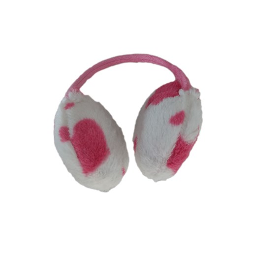 1 Kiddy nauszniki z futerkiem biało/różowe ze sklepu Świat Bielizny w kategorii Akcesoria dziecięce - zdjęcie 119367754