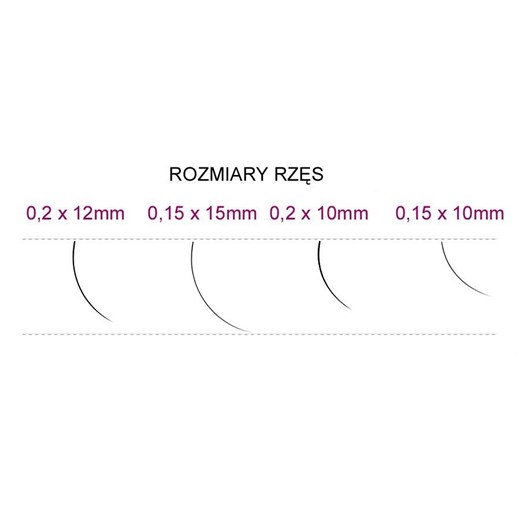 SYIS - RZĘSY J 0,15x 15mm 0,25g CRAVVI