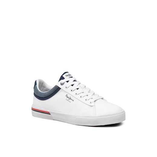 Pepe Jeans Sneakersy North Court PMS30530 Biały Pepe Jeans 45 MODIVO promocja
