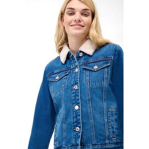 Ocieplana kurtka jeansowa 42 orsay.com