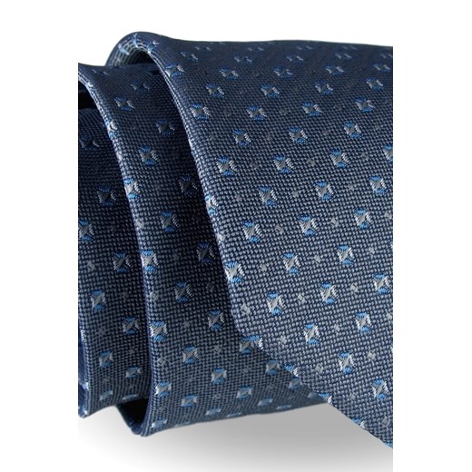 Krawat Męski Elegancki Modny klasyczny szeroki szary we wzorki G226 Jasman promocyjna cena ŚWIAT KOSZUL