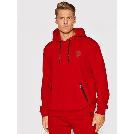 KARL LAGERFELD Bluza 705074 512900 Czerwony Regular Fit Karl Lagerfeld M MODIVO