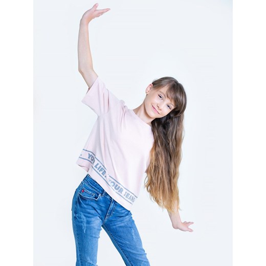 Bluzka dziewczęca BIG STAR z krótkim rękawem letnia