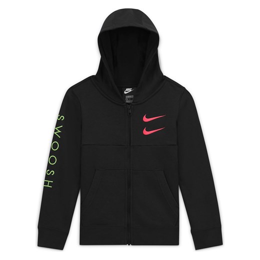Bluza z kapturem dla dzieci Nike Sportswear Swoosh CU9206 Nike M wyprzedaż INTERSPORT